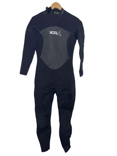 NEW Xcel Womens Full Wetsuit Size 12 Offset Zipper 3/2 - Retail $248