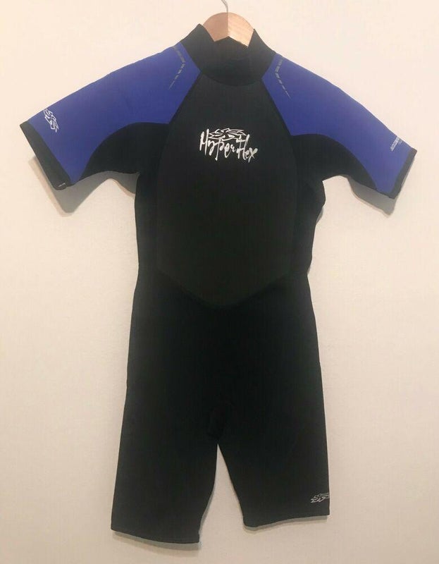 NEW Hyperflex Childs Spring Shorty Wetsuit Size 14 Access 2.5