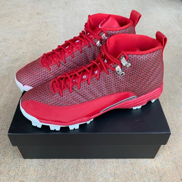 Jordan 12 Retro Gym Red Cleats sz 11