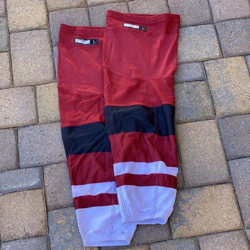 Arizona Coyotes Maroon Reebok Pro Stock Socks XL+