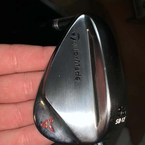 Men's Left Hand Taylormade Milled Grind Regular Flex 56° SB-12 Wedge