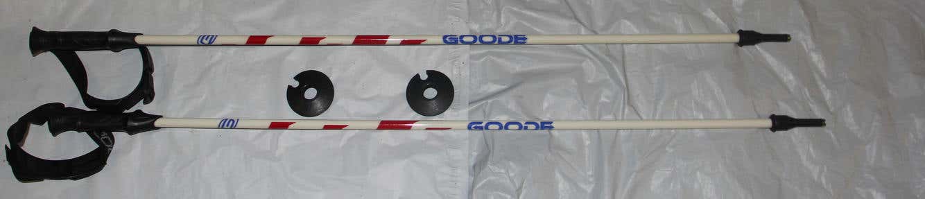 NEW GOODE  Ski Poles Alpine/Downhill GOODE ski poles 100cm -  40" white