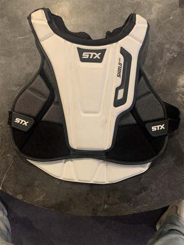 White  Medium STX Shield 500 Chest Protector