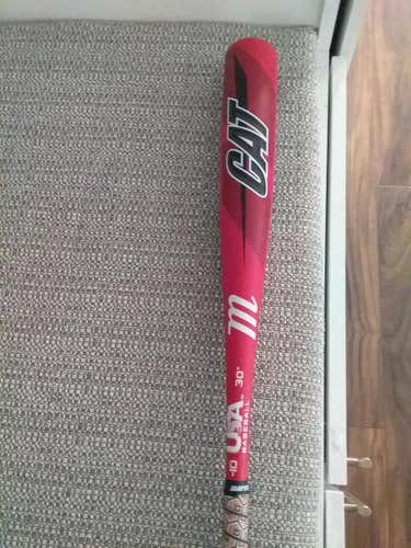 Used 2020 Marucci Alloy Cat USA Bat (-10) 20 oz 30"