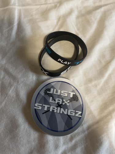 2 Wristbands And A Sticker
