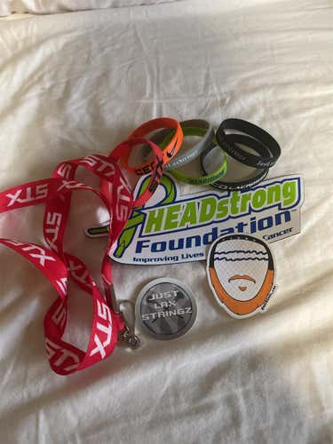 New Bundle Of Stickers, Wristbands, And A Magnet