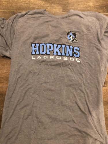 Hopkins LacrosseGray Adult Large Under Armour Shooting Shirt