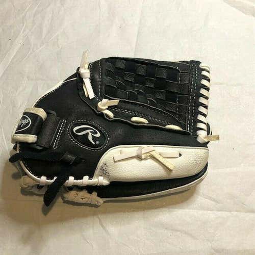 Rawlings Highlight Series 12.5" Softball Glove Right Hand Thrower -Black & White