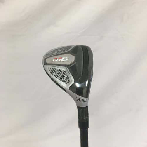 Used Taylormade M6 3 Hybrid Rh Graphite Stiff Golf Hybrids