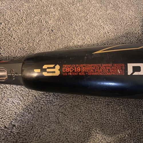 Used 2019 Composite CF Zen (-3) 32 oz 32" Bat