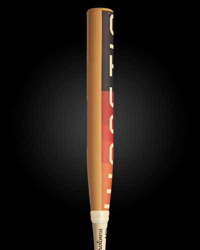 2022 Orange Used Kid Pitch (9YO-13YO) Warstic Composite Gasolinea Bat (-10) 22 oz 32"