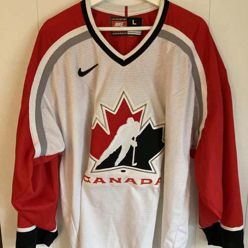 White Nike Team Canada Jersey