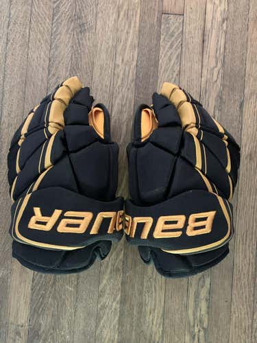 Black  Bauer 13" Vapor 1X Pro Lite Gloves