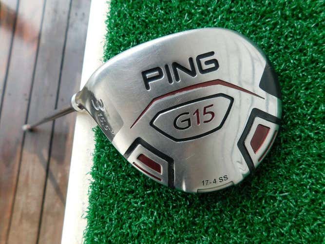 Ping G15 15.5* 3-Wood w/ Competition 65g Regular Flex Shaft