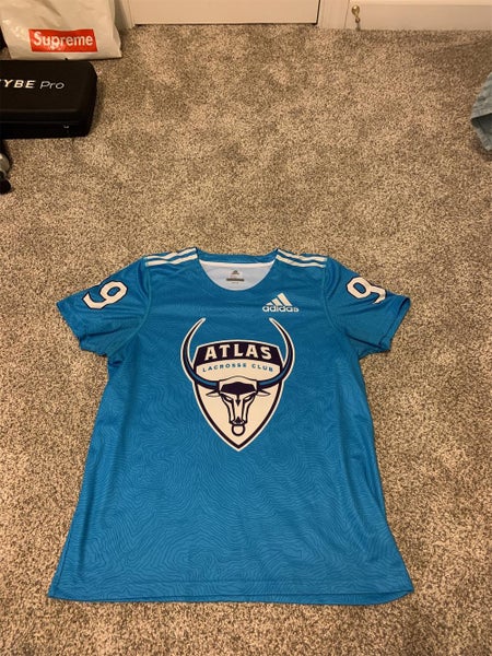 Blue Adult Large Adidas Jersey