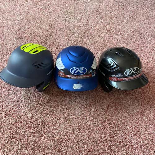 3 Rawlings Batting Helmet
