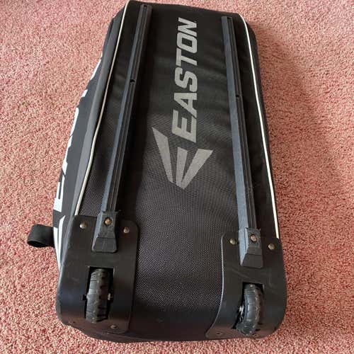 Lightly Used Easton Baseball  Bag With Wheels