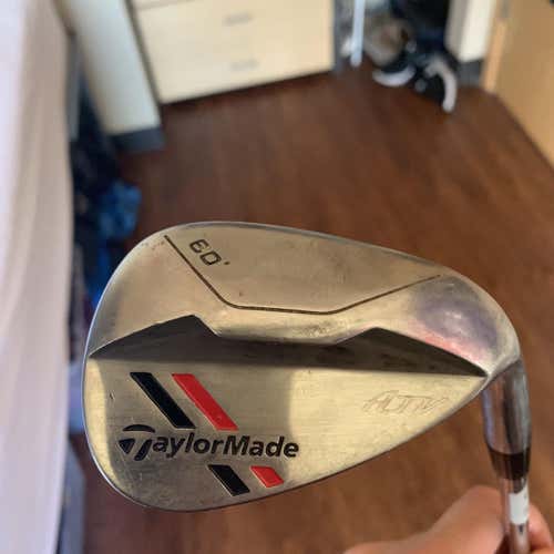 Men's Right Handed 60 Degree ATV Wedge Flex Steel Shaft Wedge