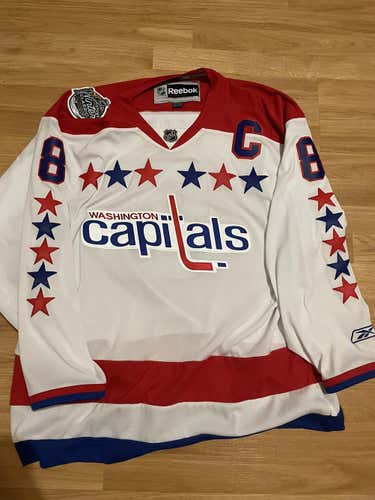 Reebok Alex Ovechkin Washington Capitals Winter Classic 2011 NHL Jersey XXL