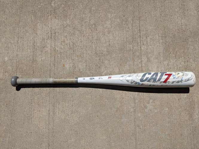 USED Marucci CAT 7 USSSA Bat (-8) 22 oz 30"