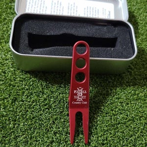 Scotty Cameron Pauma Valley Country Club Pivot Tool With Tin, Red, RARE, New!