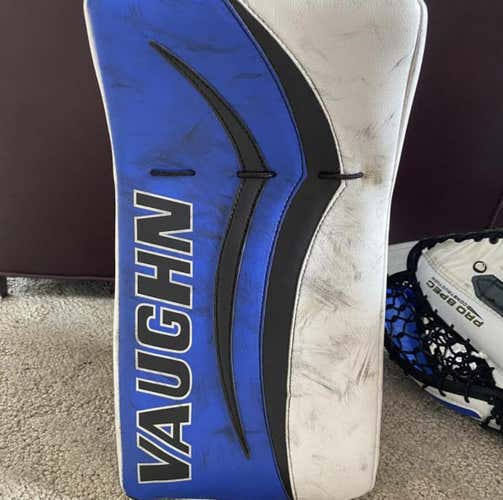 Blue Senior Regular Velocity V6 Pro Stock Goalie Blocker
