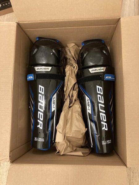 Bauer MS-1 hockey shin pads for Senior (15”)