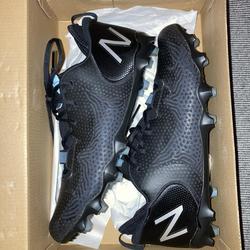 Black Used Adult Men's Size 14 (Women's 15) Molded Cleats New Balance Low Cut