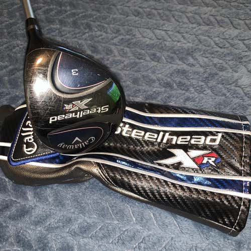 Used Right Handed Steelhead XR Stiff Flex 3 Wood Fairway Wood