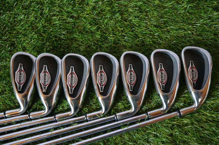 Callaway Big Bertha Iron Set Right Handed 38" Steel Stiff New Grip