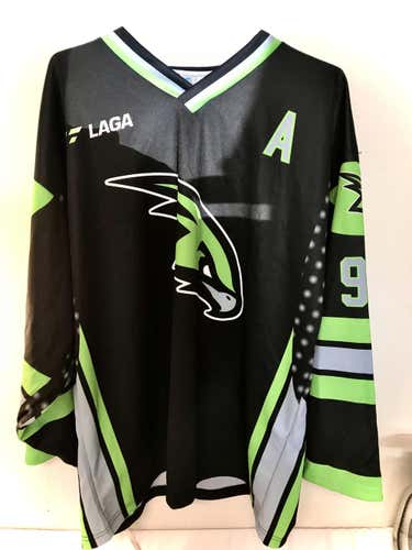 Hockey Jersey - Green/Blk Men's (New) Adult XL Game Jersey - Cardinal Logo #95