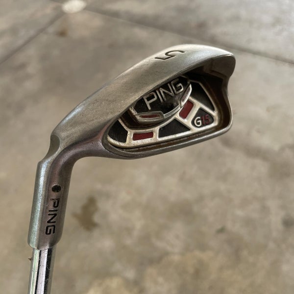 Men's Left Hand G15 Regular Flex Steel Shaft Iron Set