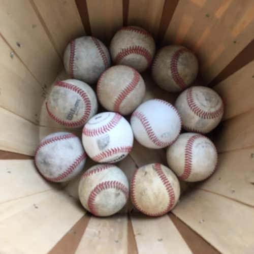 Baseballs 12 Pack (1 Dozen) Baseballs Used