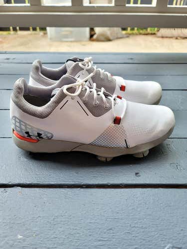 Used Kids Size 4.5y Under Armour Spieth 4 Golf Shoes