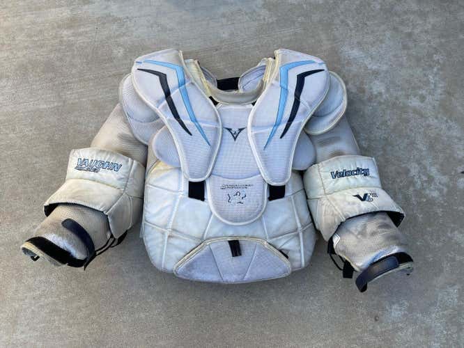 Used XL Vaughn  Velocity V6 Goalie Chest Protector Pro Carbon