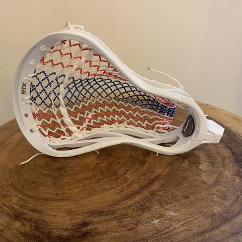 White STX Hammer 900 w/ The Mesh Dynasty Force Rhombus 10 USA