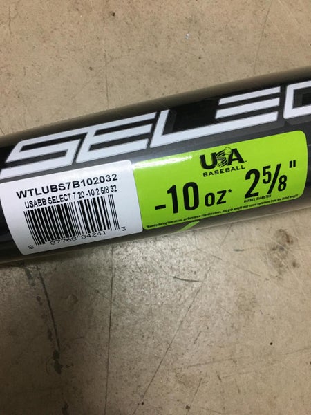 New Kid Pitch (9YO-13YO) 2020 Louisville Slugger Composite Select Bat (-10) 22 oz 32"