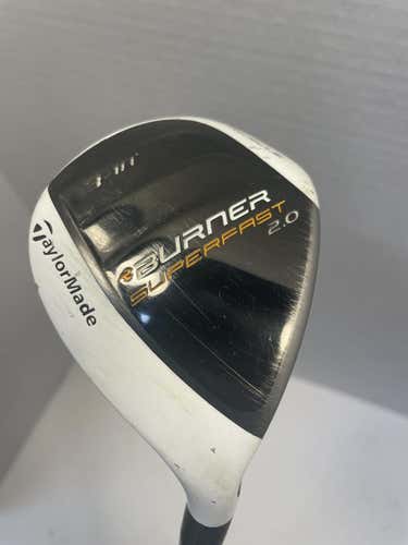 Used Taylormade Burner Superfast 3 Hybrid Graphite Regular Golf Hybrids