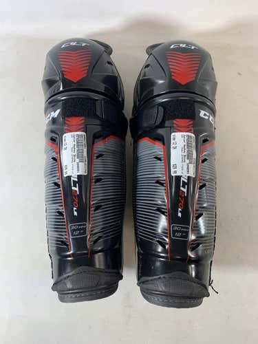Used Ccm Jetspeed Ft370 Le Shin Guards Junior 12"