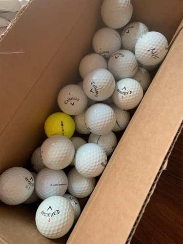 33 Callaway Chrome Soft Golf Balls