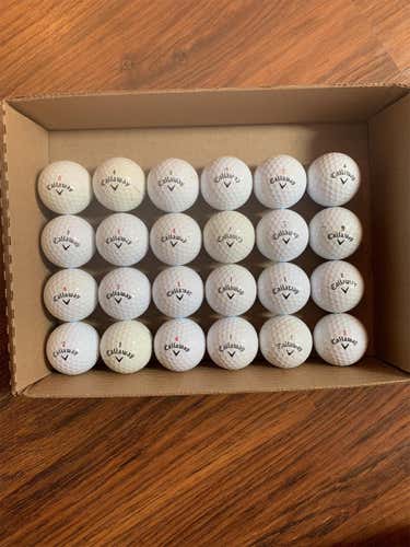 24 (2 Dozen) Callaway Diablo Series Balls