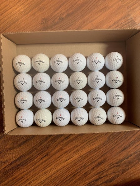 24 (2 Dozen) Callaway Diablo Series Balls