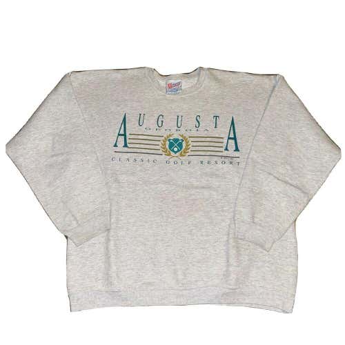 Vintage 80s Augusta Georgia Golf Crewneck Sweatshirt Size XL Masters Golf Resort