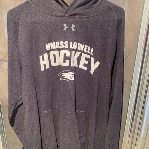 UMass Lowell Hockey Hooded Shirt