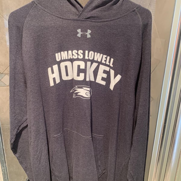UMass Lowell Hockey Hooded Shirt