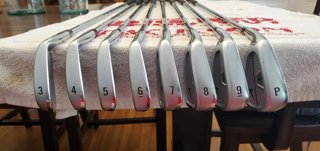 LH Nike Victory Red Split Cavity Iron Set