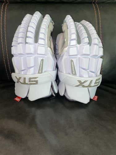 White STX Surgeon RZR Size M Gloves