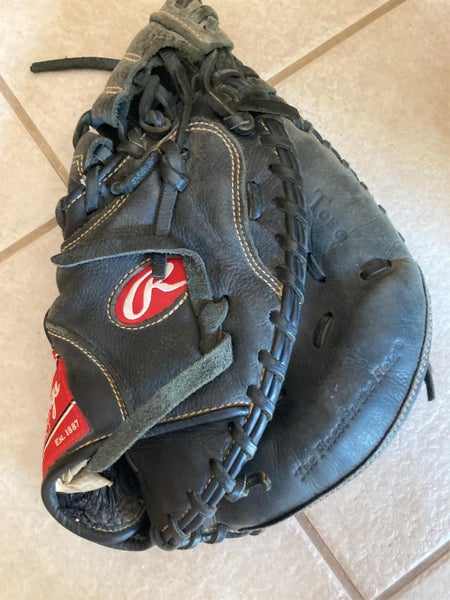 Black Kid Pitch (9YO-13YO) Catcher's Renegade 32.5" Baseball Glove