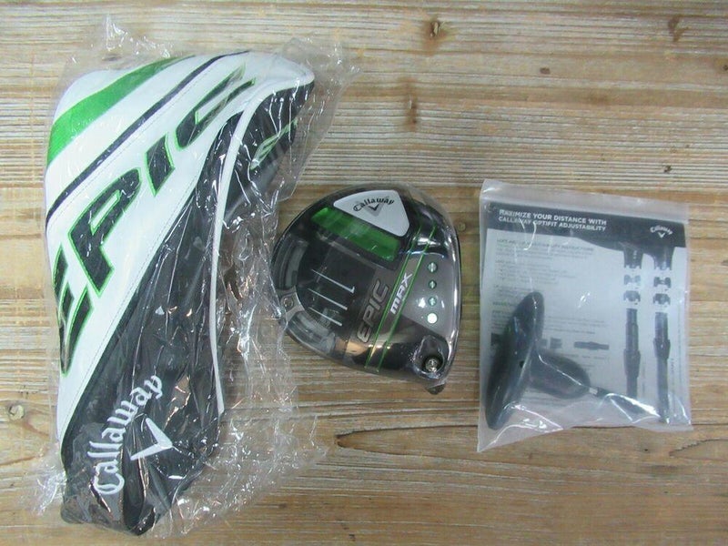 **BRAND NEW** CALLAWAY EPIC MAX 9* DRIVER HEAD ONLY HC AND WRENCH INCLUDED
