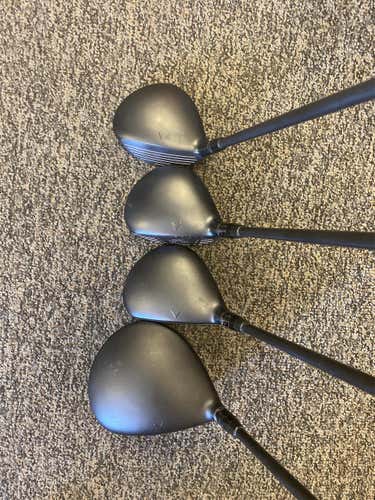 4 Piece-Driver + Woods Set  RH Great Big Bertha Ladies Flex